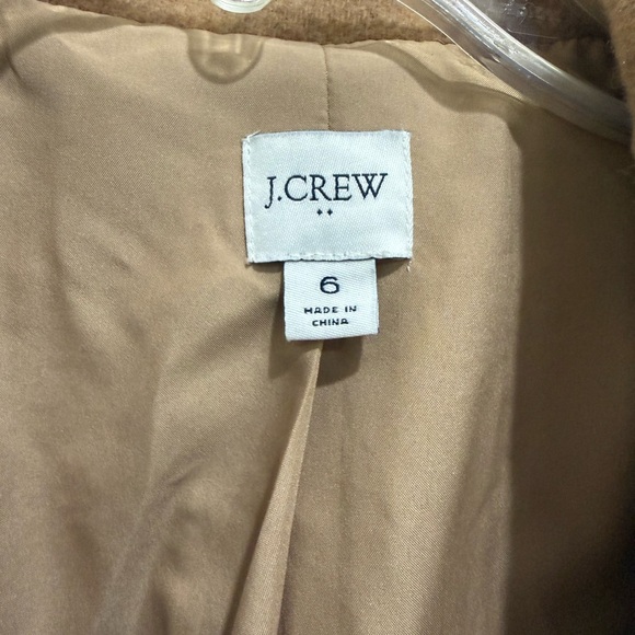 J. Crew Camel Trench Coat - Picture 3 of 3